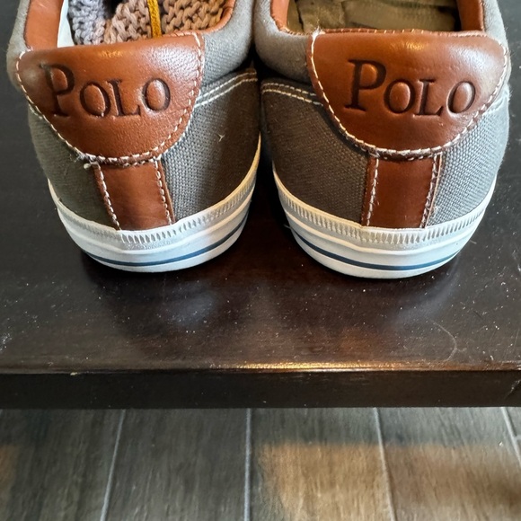 Polo by Ralph Lauren Vaughn Sneakers with Leather Laces - Picture 2 of 7